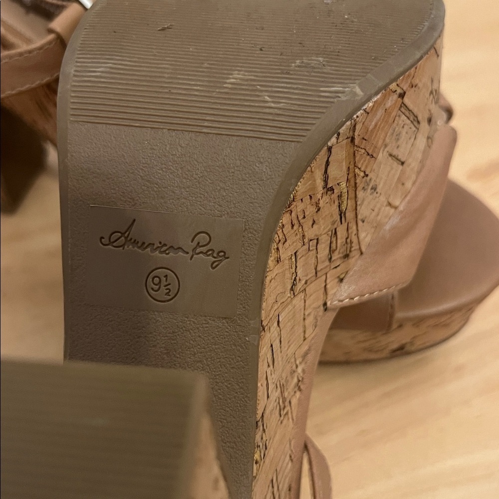 American Rag Tan Platform Sandals - Picture 3 of 3
